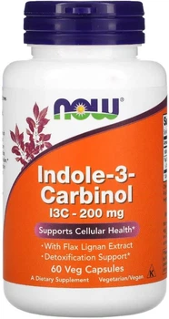 Индол-3-карбинол Now Foods Indole-3-Carbinol I3C-200 mg 60 капсул