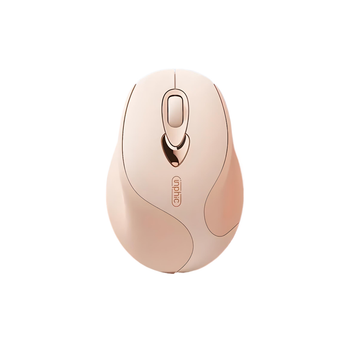 Мышь INPHIC M8 беспроводная с подключением через USB 2.4ГГц и 1600 DPI, milk tea
