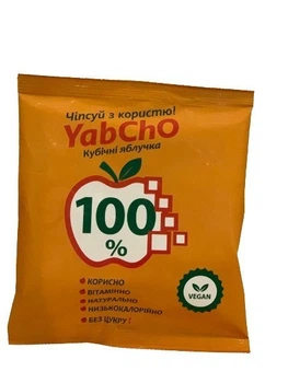 Яблучні кубики Агроекотехнології 40г