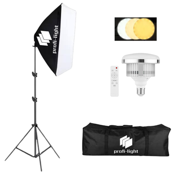 Светодиодный студийный софтбокс 50х70 см Profi-light SPS-571-150&nbsp;LED + Сумка