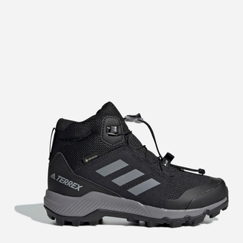 Дитячі демісезонні черевики для хлопчика adidas Terrex Mid GORE-TEX EF0225 28 Чорні (4061615463440)