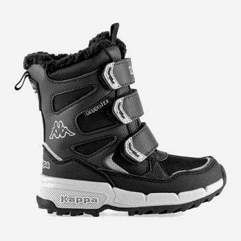Дитячі зимові черевики для хлопчика Kappa Vipos Tex K 260902K-1115 27 Чорні (4056142860992)