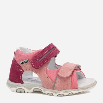 Дитячі сандалії для дівчинки Bartek W-116120-05 25 Рожеві (5903607810094)
