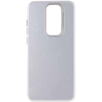 TPU+PC чехол Magic glow with protective edge для Xiaomi Redmi Note 8 Pro White Без бренда