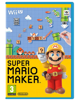 Игра Nintendo Wii U Super Mario Maker Europe Английская Версия Б/У