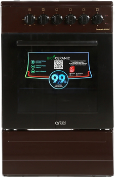Плита электрическая ARTEL COMARELLA 50 00-E BROWN