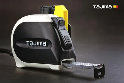 Рулетка строительная TAJIMA SIGMA SFSS2555 5,5 м усиленная лента с автостопом и держателем на ремень (1001-1899)