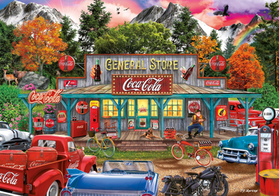 Puzzle Schmidt Coca Cola Store 69.3 x 49.3 cm 1000 elementów (4001504575977)