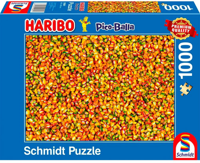 Puzzle Schmidt Haribo Picoballa 69.3 x 49.3 cm 1000 elementów (4001504599812)