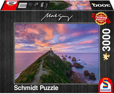 Пазл Schmidt Nugget Point Lighthouse New Zealand 117.6 x 83.6 см 3000 деталей (4001504593483)