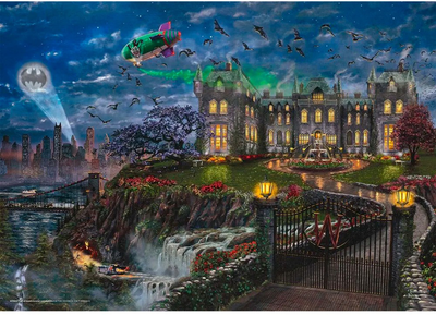 Пазл Schmidt Thomas Kinkade Studios DC Comics Wayne Manor 69.3 x 49.3 см 1000 деталей (4001504584276)