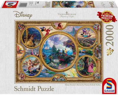 Puzzle Schmidt Disney Dreams Collection 96.8 x 69.2 cm 2000 elementów (4001504596071)