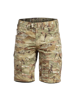 Шорти тактичні PENTAGON Lycos Short Pants з надміцного матеріалу Rip-Stop Multicam (Розмір 58)