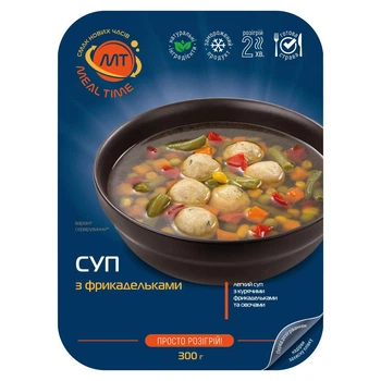 Суп з фрикадельками MealTime СП-12 готова страва 300г