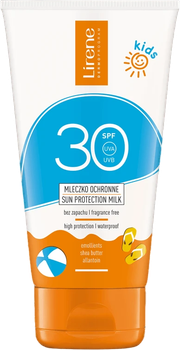 Молочко для малюків Lirene Sun Kids захисний SPF 30 150 мл (5900717110700)