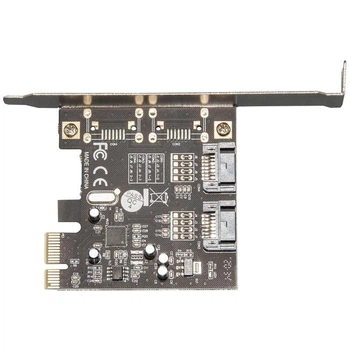 Контролер Frime ASM1061 (ECF-PCIEto2SATAIII.LP) PCI-E-2xSATA III Контролер