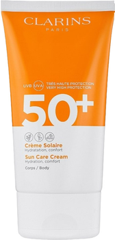 Сонцезахисний крем для тіла Clarins зволожуючий SPF 50+ 150 мл (3380810305029)