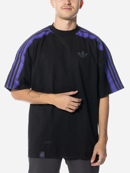 T-shirt bawełniany męski adidas Youth Of Paris IU3311 L Czarny (4066766655997)