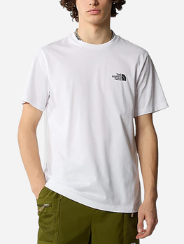 T-shirt długi męski The North Face Simple Dome NF0A87NGFN4 XL Biały (196575401158)