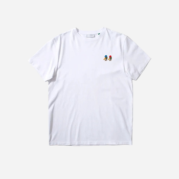 T-shirt bawełniany męski Edmmond Studios Special Duck 124-30-21000 M Biały (8435629087330)
