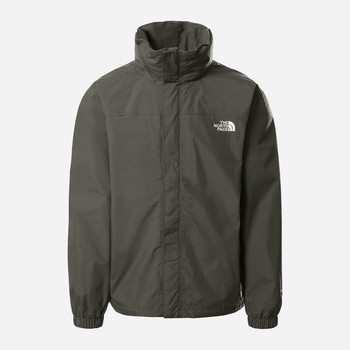 Вітровка чоловіча The North Face Resolve Jacket L Темно-зелена (32546207476)