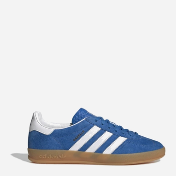 Tenisówki męskie do kostki adidas Originals Gazelle Indoor H06260 41.5 Niebieskie (4066746182192)