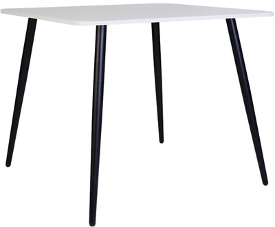 Обеденный стол Nowy Styl MODERN ordf LITE BLACK (18) 1200 х 800 х 750 мм Белый