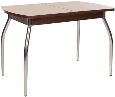 Обеденный Стол Nowy Styl TALIO ordf EXT CHROME (25) 1100/1420х700 ВЕНГЕ МАГИЯ