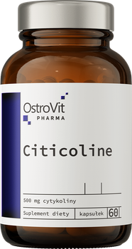 Suplement diety OstroVit Pharma Citicoline 60 kapsułek (5903933905693)