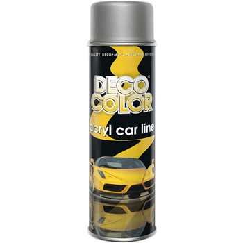 Акрилова аерозольна фарба DecoColor сріблястий 500мл