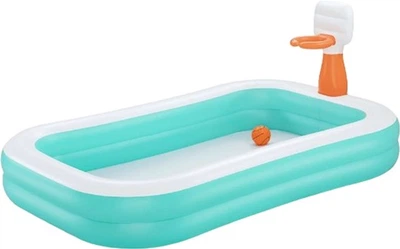 Basen dmuchany Bestway 54445 Dunk'N Splash 251 x 168 x 102 cm (6941607348758)