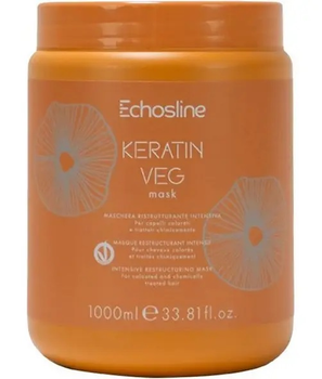 Maska Echosline Keratin Veg do odbudowy włosów 1000 ml (8008277246345)