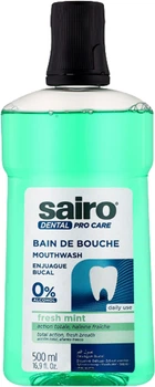 Ополіскувач для ротової порожнини Sairo Fresh Mint 500 мл (8433295092016)