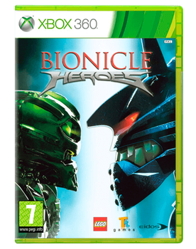 Игра Microsoft Xbox 360 Lego Bionicle Heroes Английская Версия Б/У