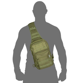 Нагрудна Сумка Camotec COB Sling 31х21х12 олива