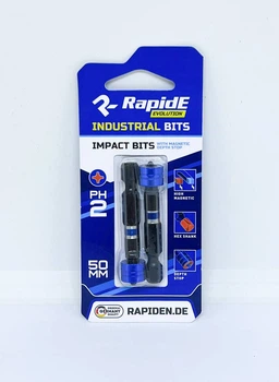 Біта з обмежувачем RapidE IMPACT PH2-50мм (2шт) (НФ-00002054)