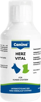 Мінеральний комплекс Canina Herz-Vital для собак та котів для підтримки серця 250 мл (4027565112050)