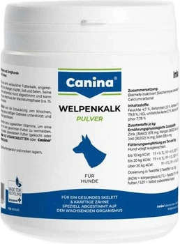 Мінеральний комплекс Canina Welpenkalk для цуценят та молодих собак порошок 300 г (4027565120703)