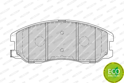 Комплект тормозных колодок, дисковый тормоз HOLDEN CAPTIVA, DAEWOO WINSTORM, FERODO (FDB1934)