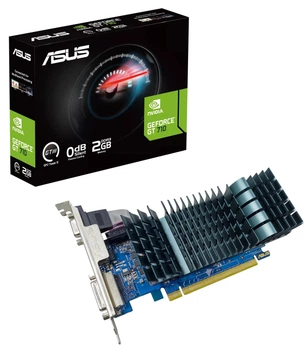 Видеокарта GF GT 710 2GB GDDR3 Evo Asus (GT710-SL-2GD3-BRK-EVO)