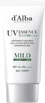 Крем солнцезащитный d'Alba Waterfull Mild Sunscreen SPF 50+PA+++ для чувствительной кожи 50 мл (8809686385676)