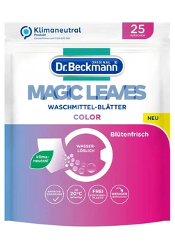 Серветки для прання кольорових тканин Dr. Beckmann Magic Leaves Color 25 шт