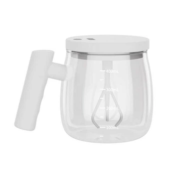 Кавова кружка чашка з автоматичним перемішуванням Coffee stirring cup на батарейках
