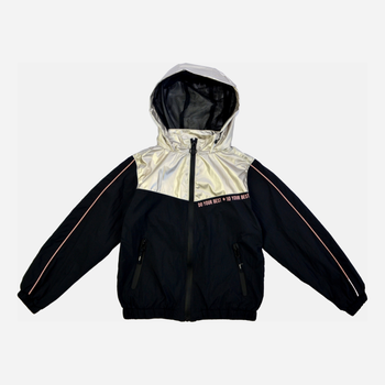 Дитяча куртка для дівчинки Cool Club COG2421231 134 см Чорний/Золотистий (5903977226501)