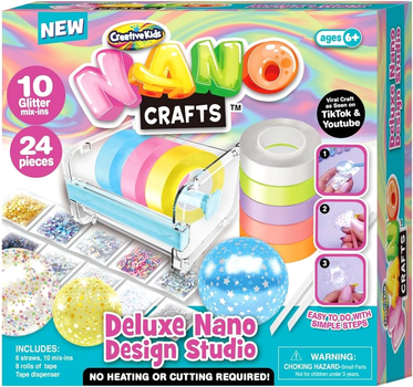 Zestaw kreatywny Creative Kids Nano Crafts Deluxe Design Studio (0653899648763)