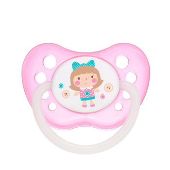 Пустушка силіконова анатомічна 6-18 м Toys 23/257 Рожевий 5903407232577_2
