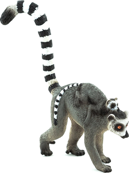 Figurka Mojo Wildlife Ringtail Lemur with Baby 7.5 cm (5031923872370)
