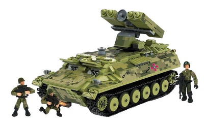 Конструктор военный ЗРК "Стрела" IBLOCK Армия 863 детали (PL-921-476)