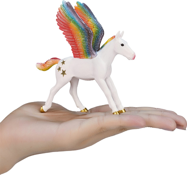 Figurka Mojo Pegasus Baby Rainbow Large 11 cm (5031923873612)