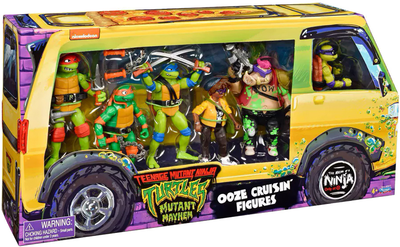 Zestaw figurek Playmates Teenage Mutant Ninja Turtles 6 szt (0043377834779)